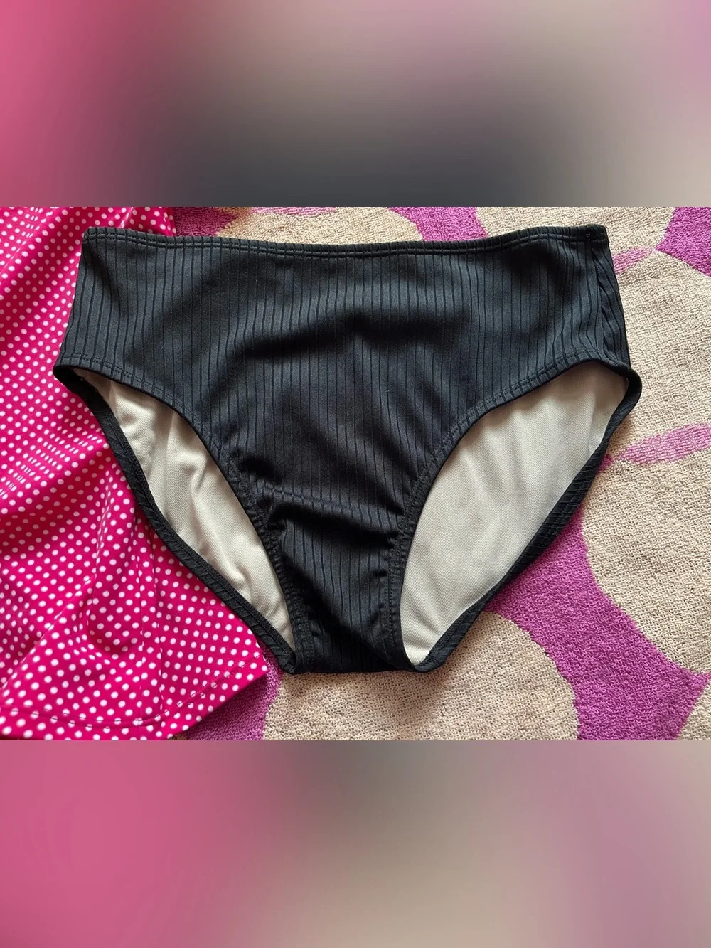 Land’s End Girls Rashguard and Bikini Bottom Swim Set